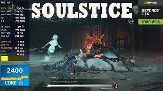 Soulstice Demo 37 mins Gameplay GTX 1060 + i5 2400 900p Benchmark