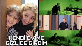 KENDİ EVİME GECE GİZLİCE GİRDİM!! ( Salim'i Korkuttum )