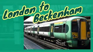 London Bridge to Beckenham Junction | FULL JOURNEY | Southern 377 Electrostar (via Tulse Hill)