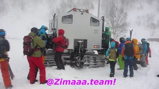 Приисковый, открытие сезона, ноябрь 2018г. (Skiing in Siberia by snowcat)