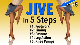 BEST Jive Lesson EVER - 5 STEPS to get it down | Dance Insanity