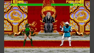 Mortal Kombat II Unlimited [Genesis] - play as Jade