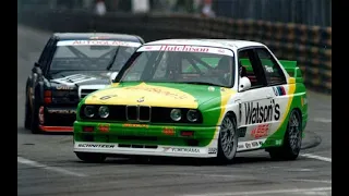 Mercedes 190E W201 vs BMW M3 E30 DTM'92 Macau