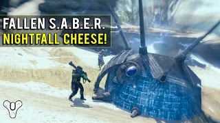 Destiny Glitches - New Fallen Saber Nightfall Cheese!