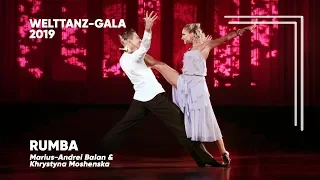Marius-Andrei Balan - Khrystyna Moshenska | 2019 Welttanz-Gala Baden-Baden | Showdance Rumba
