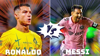 Messi vs Ronaldo inter Miami vs Al Nassr 3-1 Friendly Match Highlights & All Goals 2024 4K