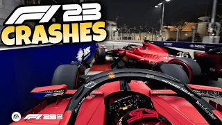 F1 23 CRASHES #1