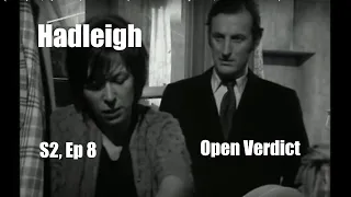Hadleigh (1971) Series 2, Ep8 "Open Verdict" (with Anne Stallybrass) British TV Series Full Episode