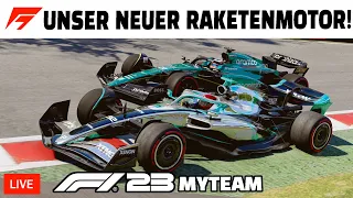 Unser neuer Raketenmotor! | F1 23 MyTeam KARRIERE | Monza & Singapur Saison 2