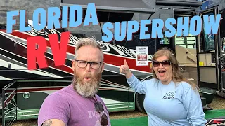 Our First Time at the Florida RV Supershow in Tampa 2021