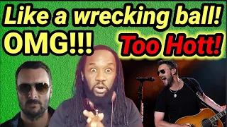 ERIC CHURCH LIKE A WRECKING BALL REACTION(First time hearing)