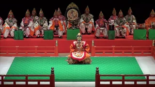 Bugaku "Ryo-oh" (court music and dance)