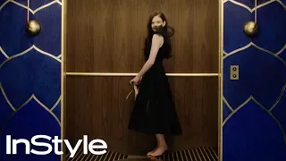 Mackenzie Foy | 2020 Golden Globes Elevator | InStyle | #shorts