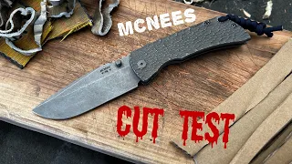 Cut Test: McNees Mac 2 3.5”! WOW!