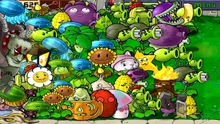 Giant Plants Rapid Fire Vs Zombies GamePlay Survival Day | Plants Vs. Zombies Hack Mobile Ep 33