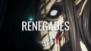 Attack on Titan「AMV」- Renegades (ONE OK ROCK)