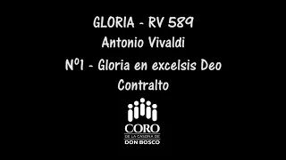 Vivaldi's Gloria - 01 -  Gloria in excelsis Deo - Contralto