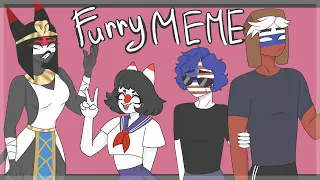 FURRY! [animation meme] (countryhumans Egypt, Japan, Russia, America)