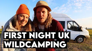 VAN LIFE UK: Our First Night Wildcamping (Scary Wildlife)