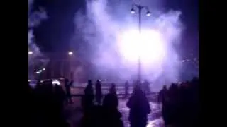 Kiev - Riot on Grushevskogo street - 19th of jan