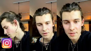 Shawn Mendes Instagram LIVE - January 8, 2021