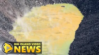 Growing Kilauea Volcano Crater Lake Update (Dec. 3, 2019)