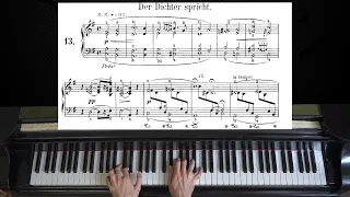 Schumann - Der Dichter spricht (The Poet Speaks), Kinderszenen Op.15 | Piano with Sheet