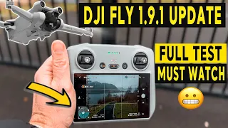 DJI FLY 1.9.1 NEW - SHOULD YOU ACTUALLY UPDATE? - DJI Mini 3 Pro