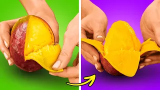 Clever Hacks & Tricks To Peel And Cut Fruits And Vegetables