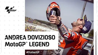 Andrea Dovizioso MotoGP™ Legend Induction Ceremony | 2023 #ItalianGP