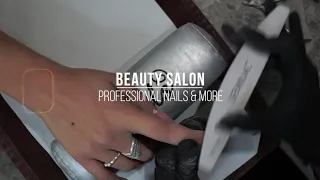 BEAUTY SALON PROFESSIONAL NAILS | B-ROLL | CANON 800D