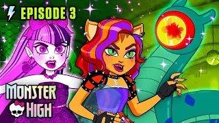 Toralei & Draculaura Fight a Giant Earworm! Episode 3 | Monster Ball Homecoming | Monster High
