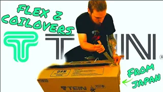 Unboxing TEIN FLEX Z COILOVERS For Honda Prelude - SB Racers 2021