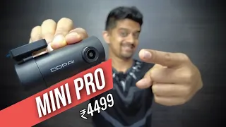 DDPAI Mini Pro | BEST Budget Dashcam in India | Unboxing & Details | 1296P Super FullHD | TravelTECH
