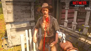 Red Dead Redemption 2 (PS5) - Funny/Brutal Moments Compilation - Euphoria Ragdoll Gameplay | Sly