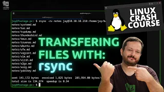 How to Use the rsync Command to Transfer Files (Linux Crash Course Series)