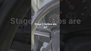 Stage 3 turbos installed on 2021 kia stinger gt2 AWD