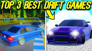 Top 3 Drifting Games on Roblox! (2024)