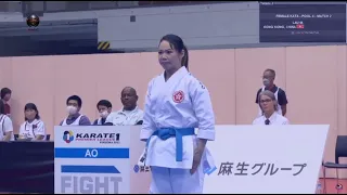 Emiri Iwamoto vs Mo Sheung Grace Lau | Elimination Female Kata | Fukuoka 2023