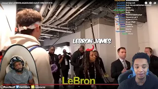 LBJ IGNORING CASH CONFIRMED! Reacting To Cash React To Jesser Met LEBRON AGAIN AND GAVE HIM SHOES!