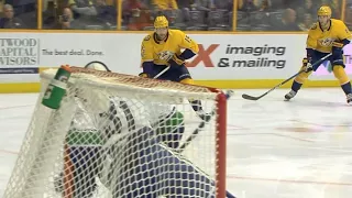 Predators score, Canucks answer just 12 seconds later