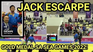 JACK ESCARPE GOLD MEDALIST SA SEA GAMES 2022 | TEAM PHILIPPINES SEA GAMES 2022