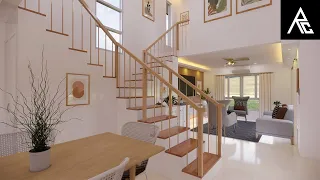 Magnificent 2-Bedroom Loft-Type Tiny House Design Idea (4x12 Meters Only)