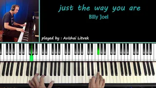 Just The Way You Are / Piano Tutorial.   @PianoFreak1