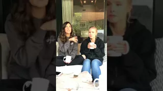 Kristen Bell and D'Arcy Carden Q&A live Instagram stream January 25 2018