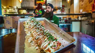 THE BIGGEST BURRITO I'VE EVER ATTEMPTED | THE ATOMICO CHALLENGE | ATLANTA PT.3 | BeardMeatsfood