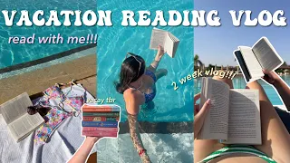 Read with me on VACATION 📖🥥🌊 (spoiler free reading vlog) | Ella Rose Reads