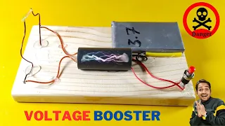 How to Boost Voltage from 3 7V to 100,00,00V  Voltage Booster  Boost Converter