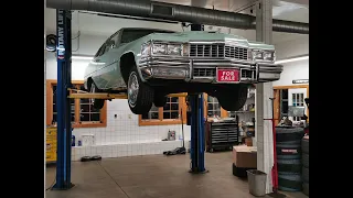 1977 Cadillac Coupe DeVille Chassis Inspection