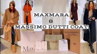 MASSIMO DUTTI COAT HAUL / MAX MARA COAT / MABEL IN HAMBURG